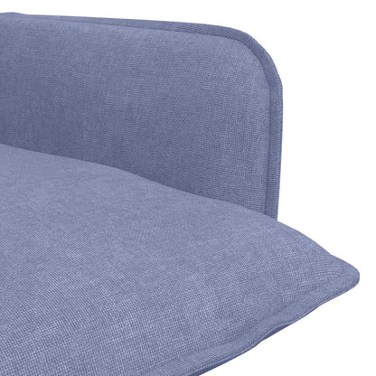 Armchair Jeans Blue Fabric