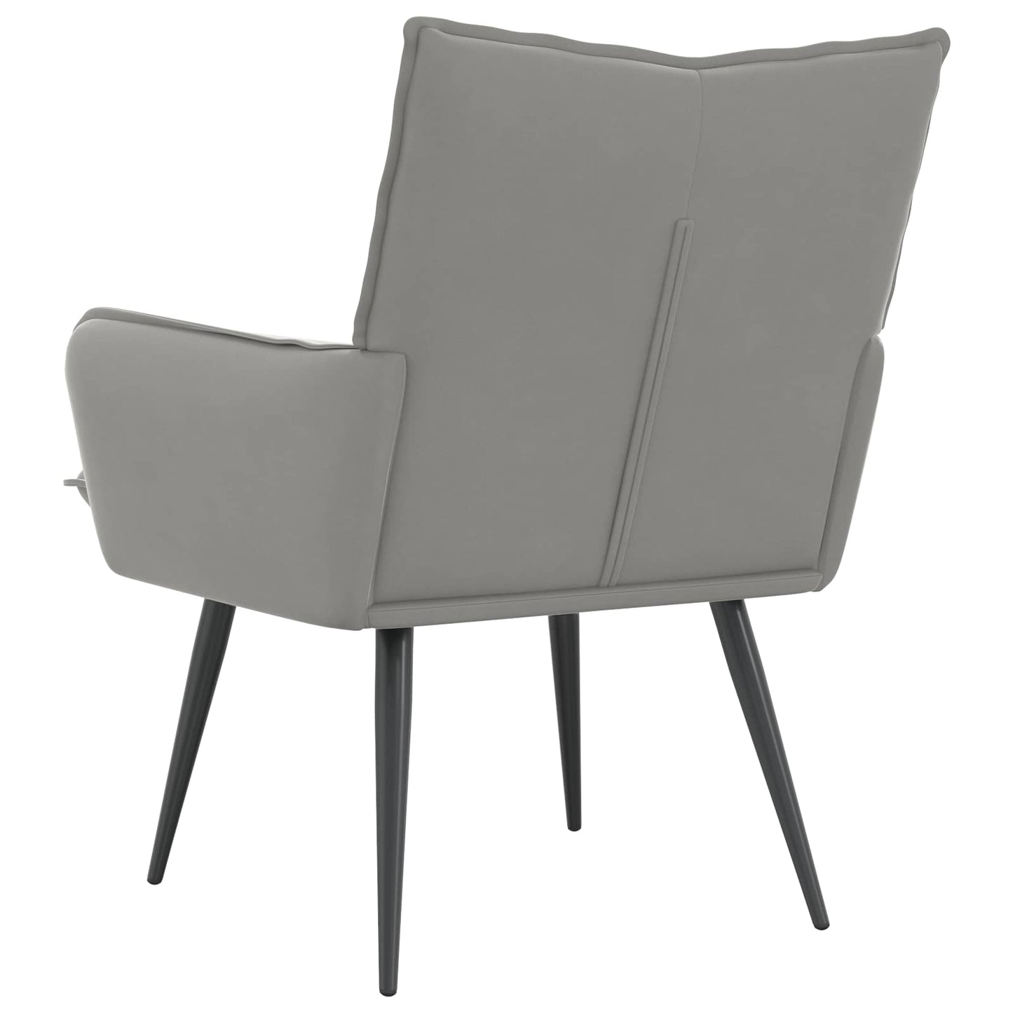Armchair Light Grey Velvet