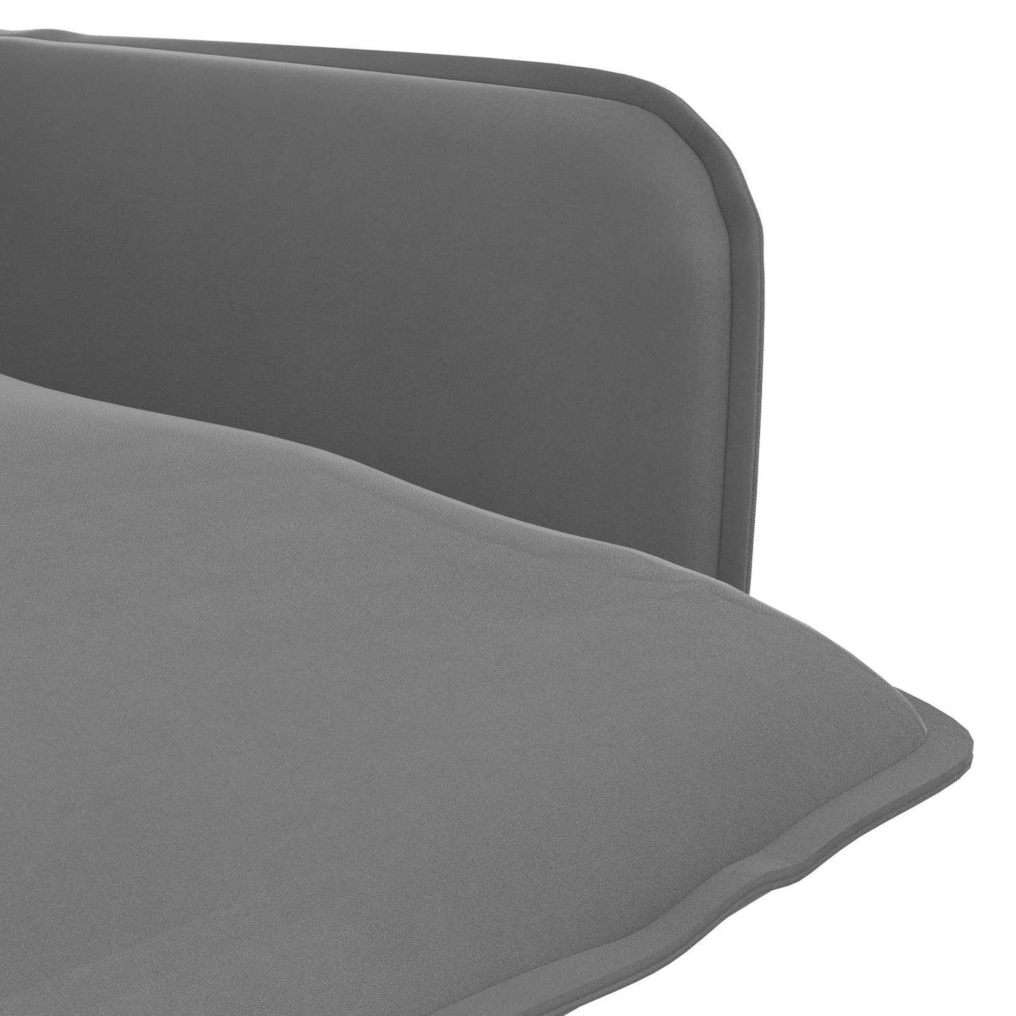 Armchair Dark Grey Velvet