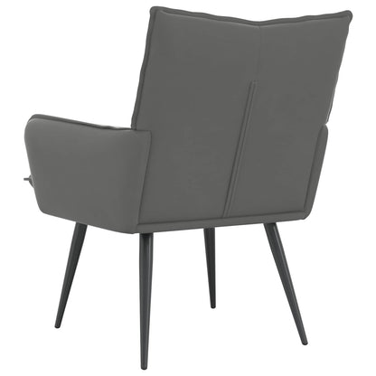Armchair Dark Grey Velvet