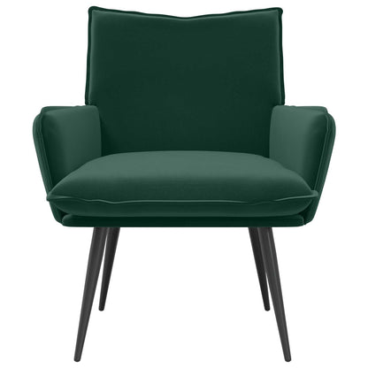 Armchair Dark Green Velvet