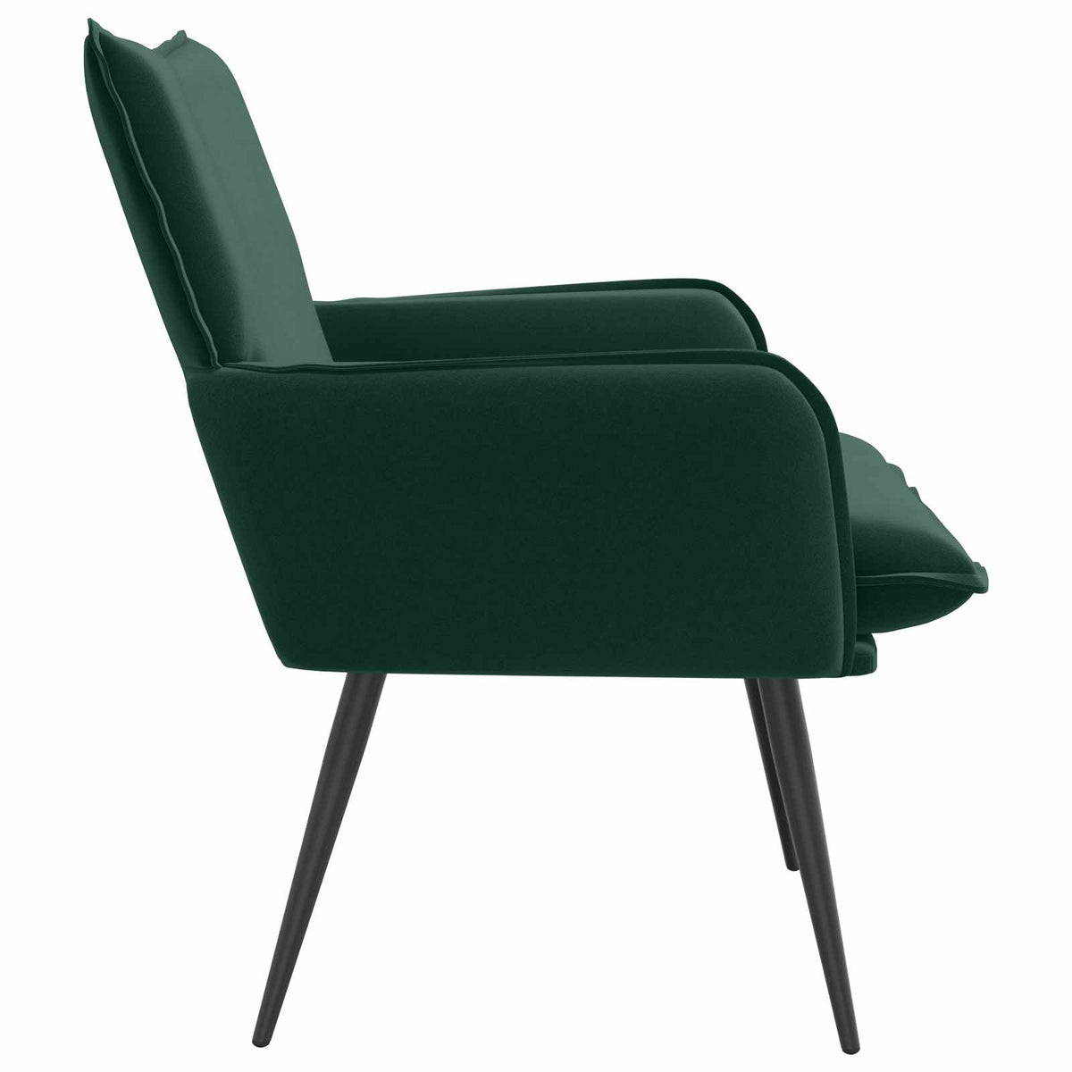 Armchair Dark Green Velvet