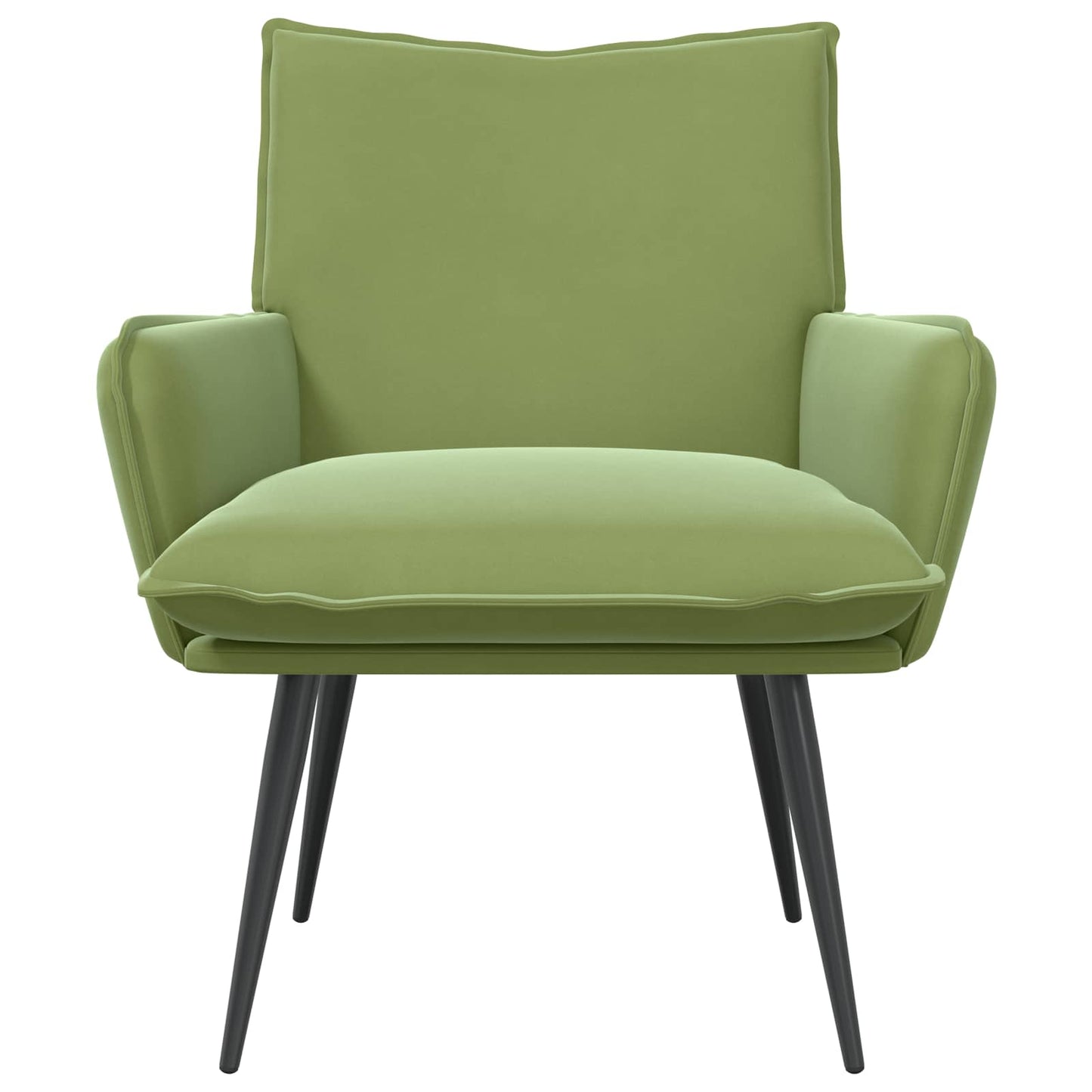 Armchair Light Green Velvet