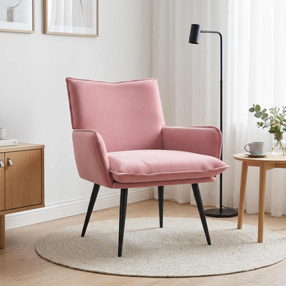 Armchair Pink Velvet