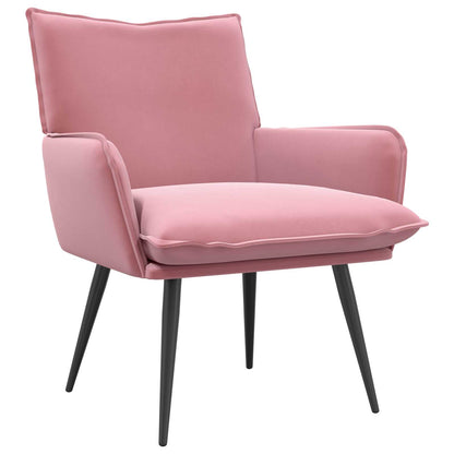Armchair Pink Velvet