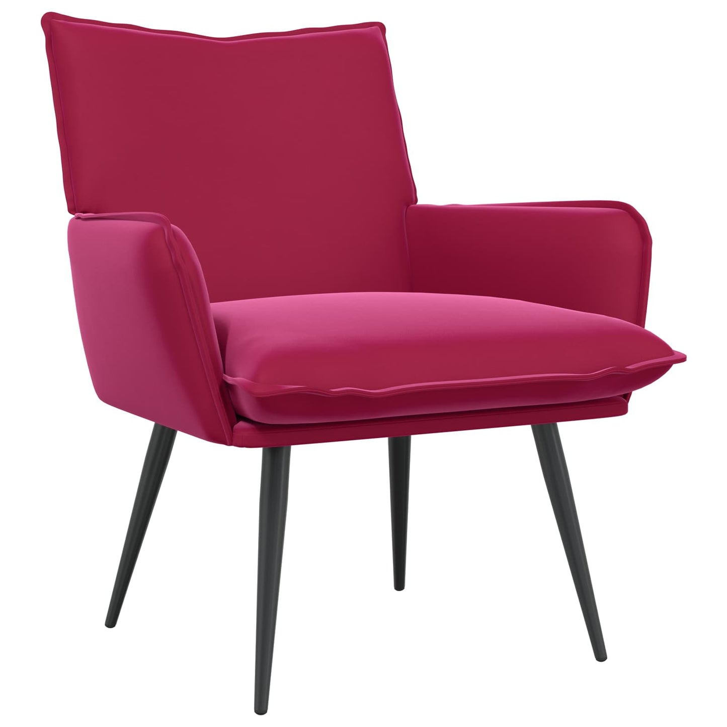 Armchair Wine Red Velvet
