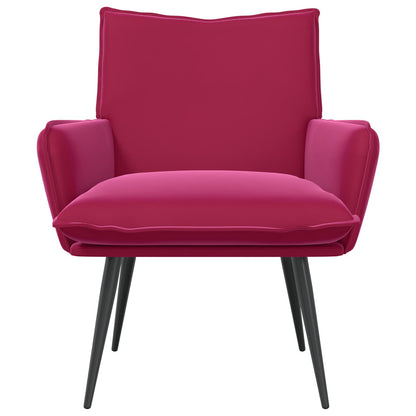Armchair Wine Red Velvet