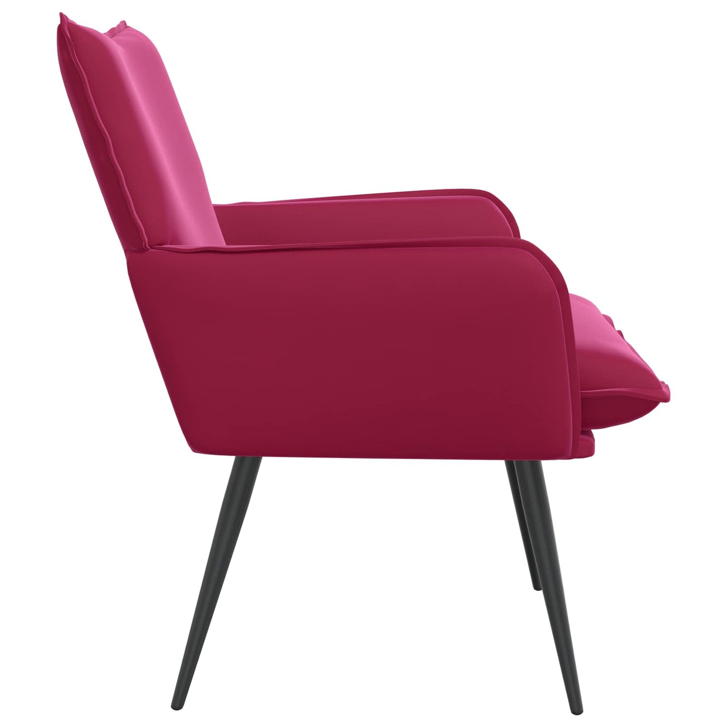 Armchair Wine Red Velvet