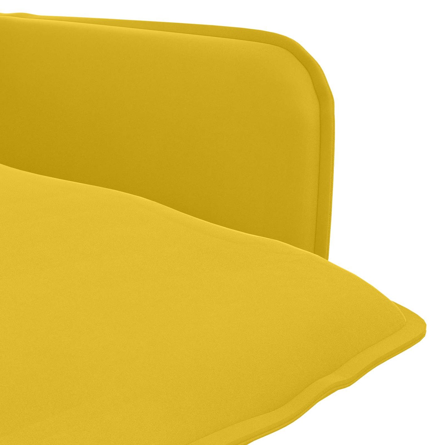 Armchair Yellow Velvet