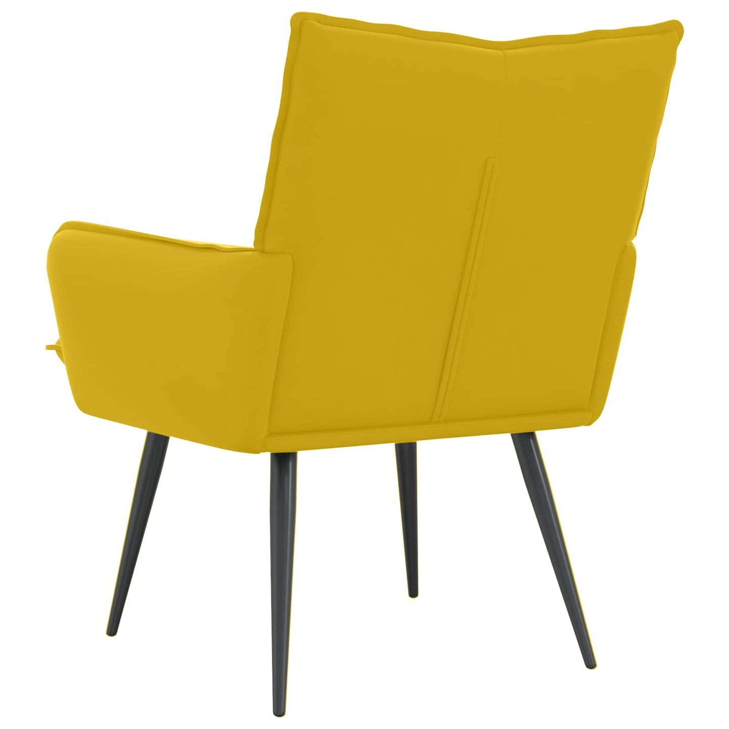 Armchair Yellow Velvet