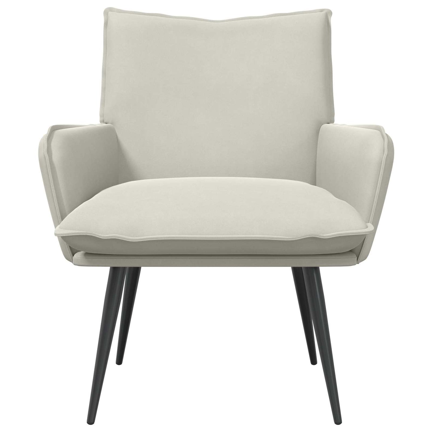 Armchair Cream Velvet
