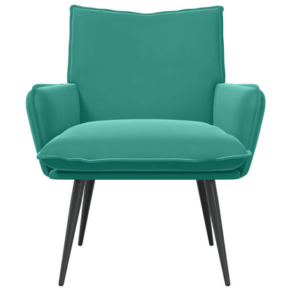 Armchair Turquoise Velvet