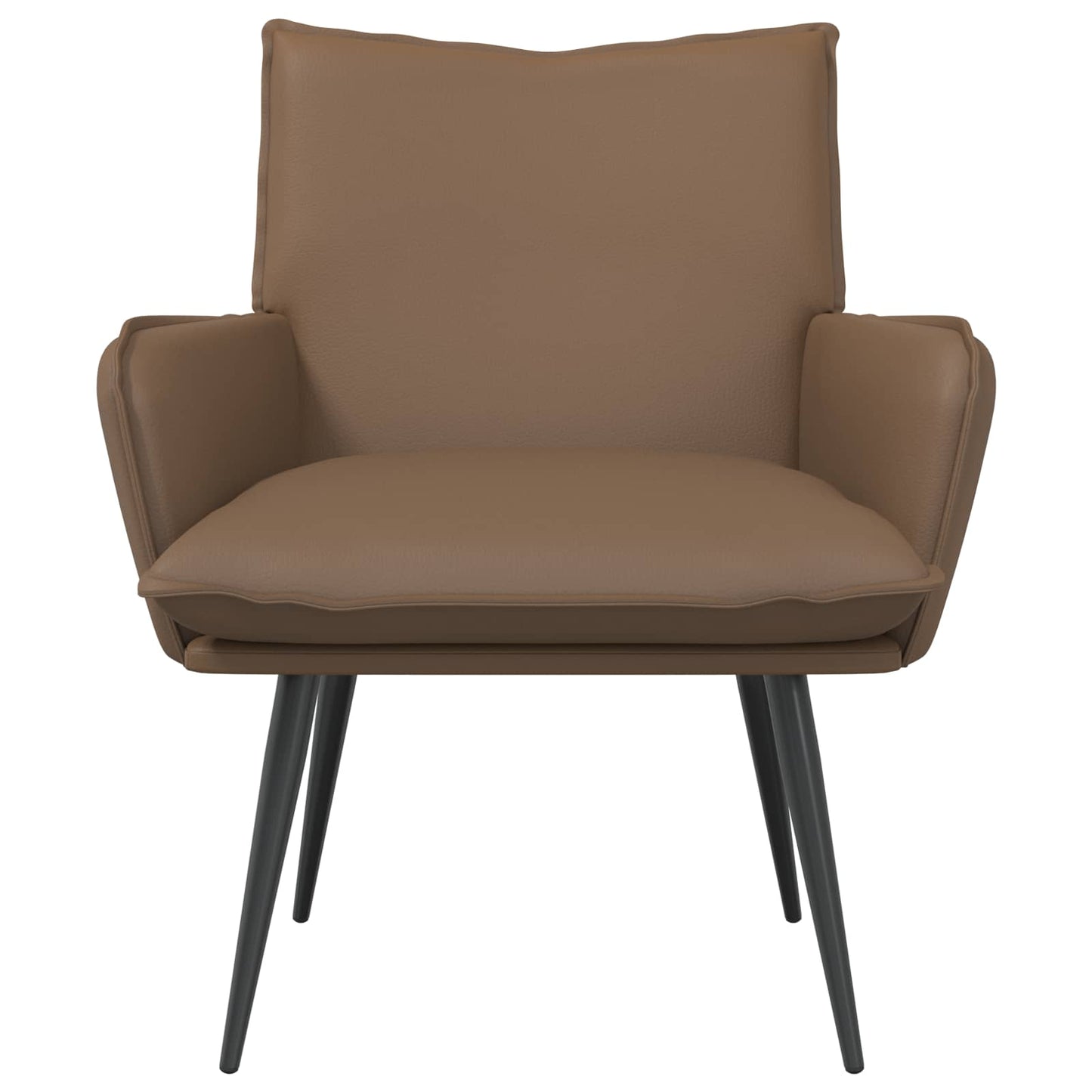 Armchair Cappuccino Faux Leather