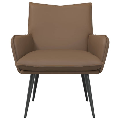Armchair Cappuccino Faux Leather