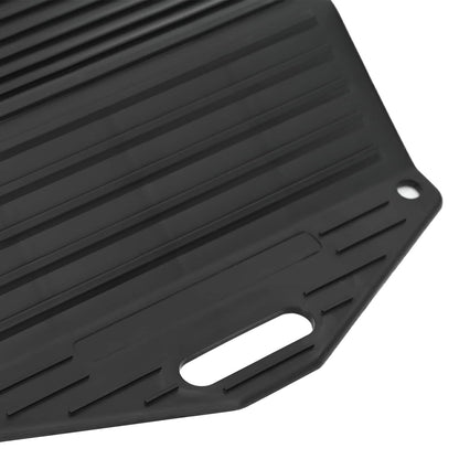Tyre Savers 2 pcs Black 44 x 20 x 4 cm PP