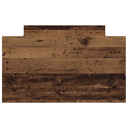 Bed Frame Old Wood 100 x 200 cm Engineered Wood