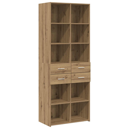 Bookcase Artisan oak 30 x 42.4 x 185.2 cm