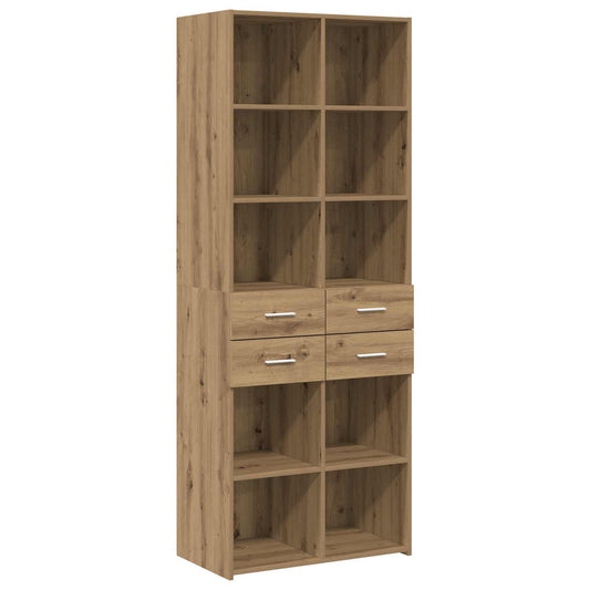 Bookcase Artisan oak 30 x 42.4 x 185.2 cm