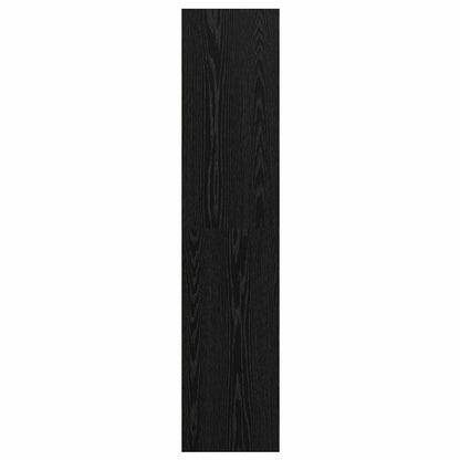 Sideboard Black Oak 40 x 41 x 185 cm Engineered Wood