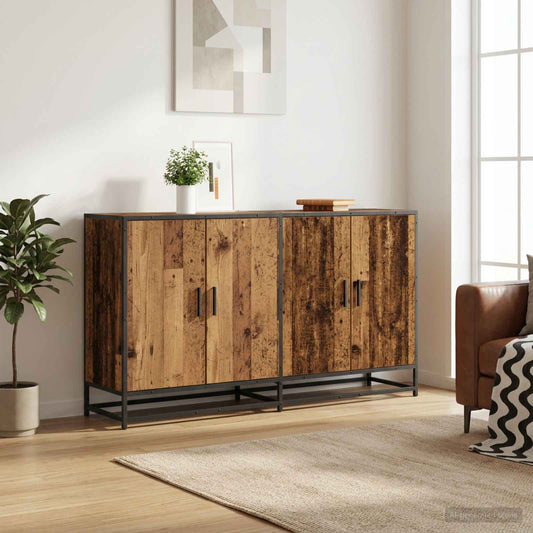 Sideboard Old Wood 134 x 35 x 76 cm Engineered Wood