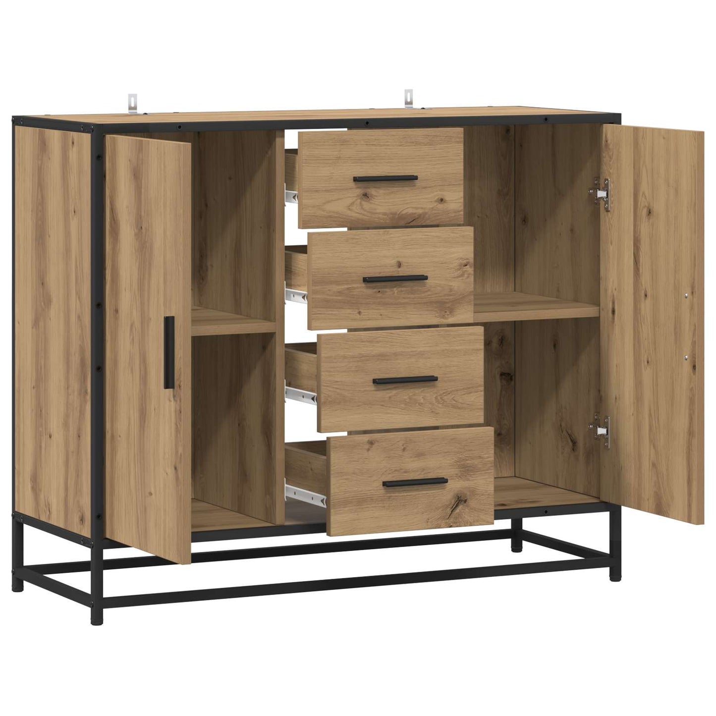 Sideboard Artisan Oak 92 x 35 x 76 cm Engineered Wood