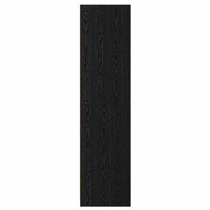 Wardrobe with Shelf Black oak 100 x 50 x 200 cm Engineered Wood