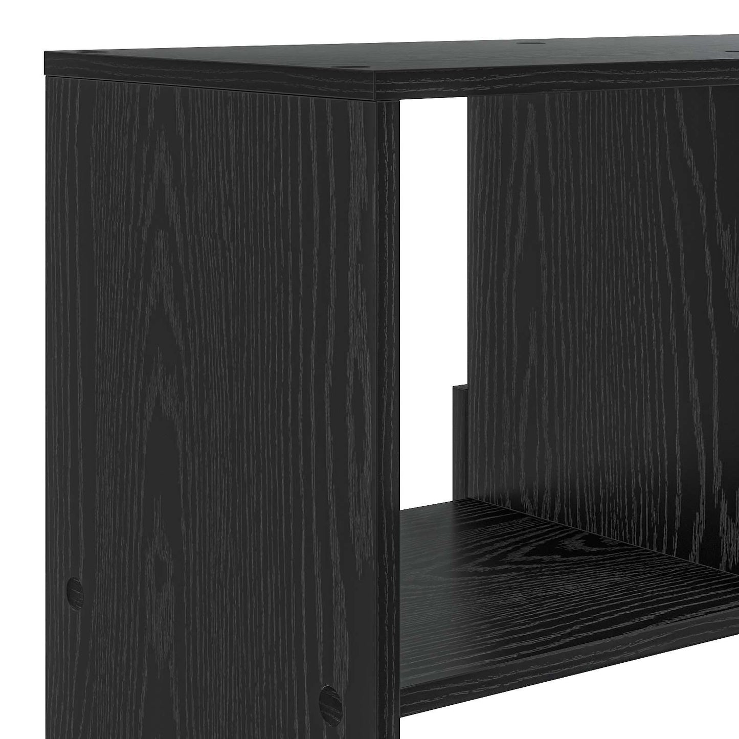 Book Shelf Black oak 100 x 33 x 156.5 cm Engineered Wood