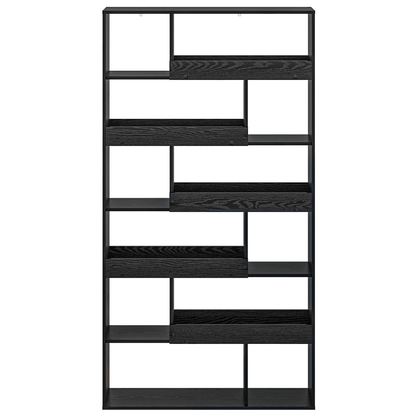 Book Shelf Black oak 100 x 33 x 156.5 cm Engineered Wood