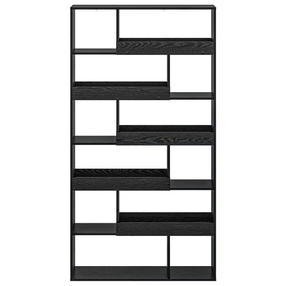 Book Shelf Black oak 100 x 33 x 156.5 cm Engineered Wood