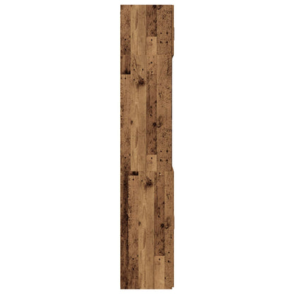 Storage Cabinet with Shelves Old Wood 70 x 42.5 x 225 cm