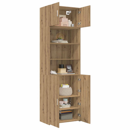 Storage Cabinet with Shelves Artisan Oak 70 x 42.5 x 225 cm