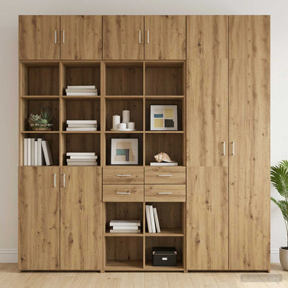Storage Cabinet with Shelves Artisan Oak 70 x 42.5 x 225 cm