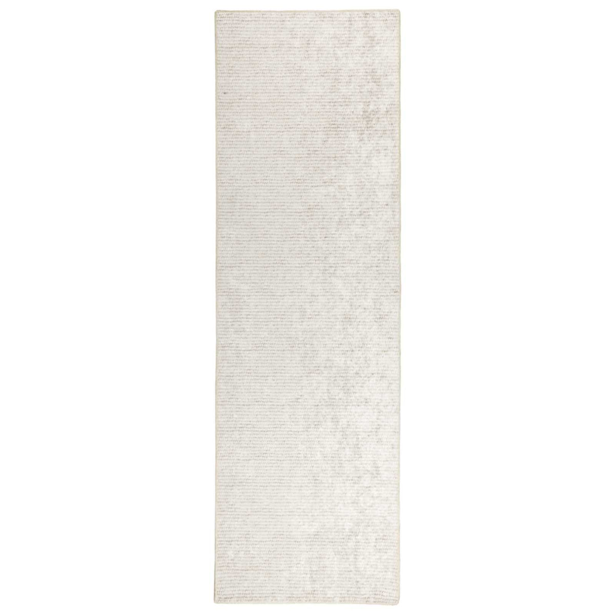 Rug Cream 100 x 400 cm 100% Polyester 3 mm Washable