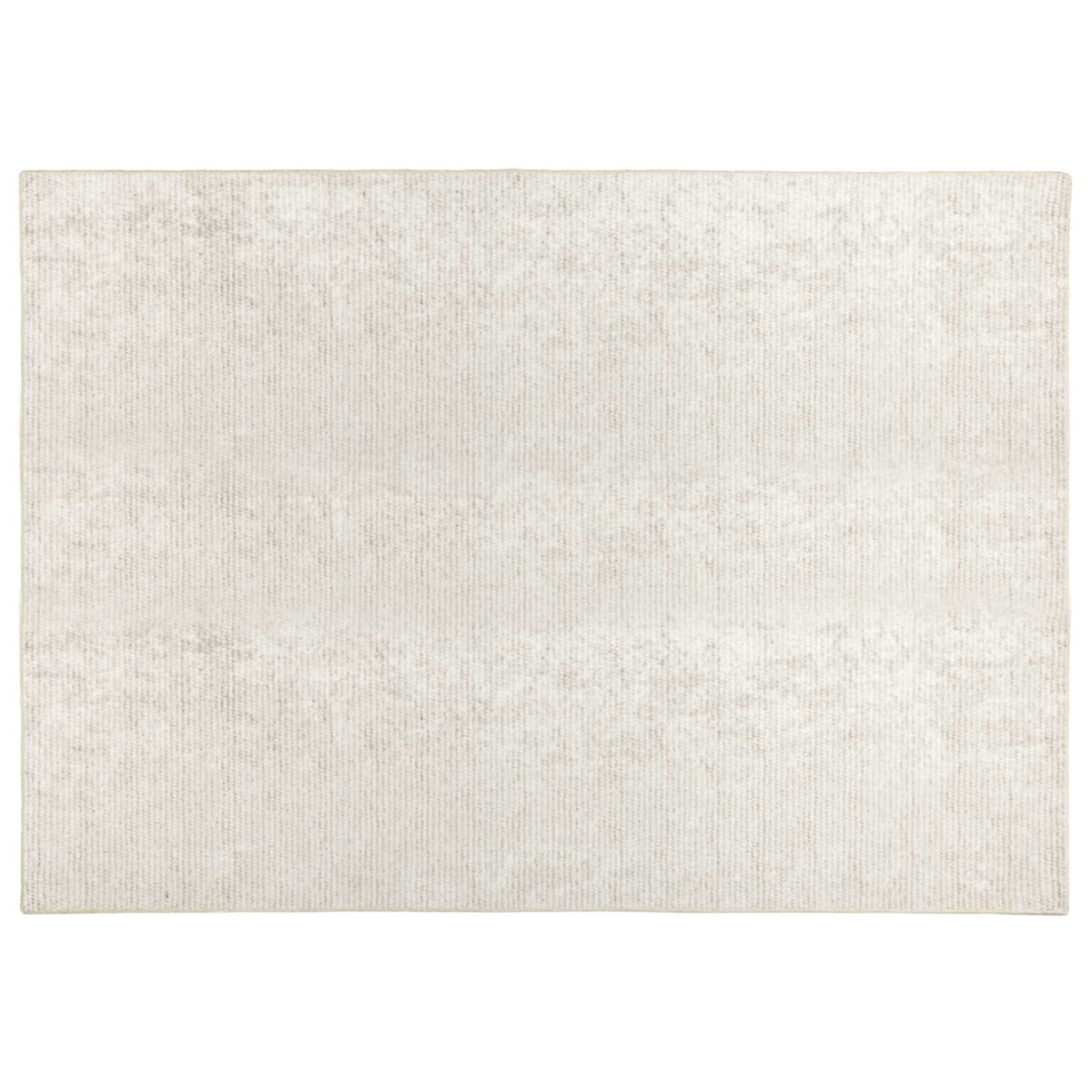 Rug Cream 160 x 230 cm 100% Polyester 3 mm Washable