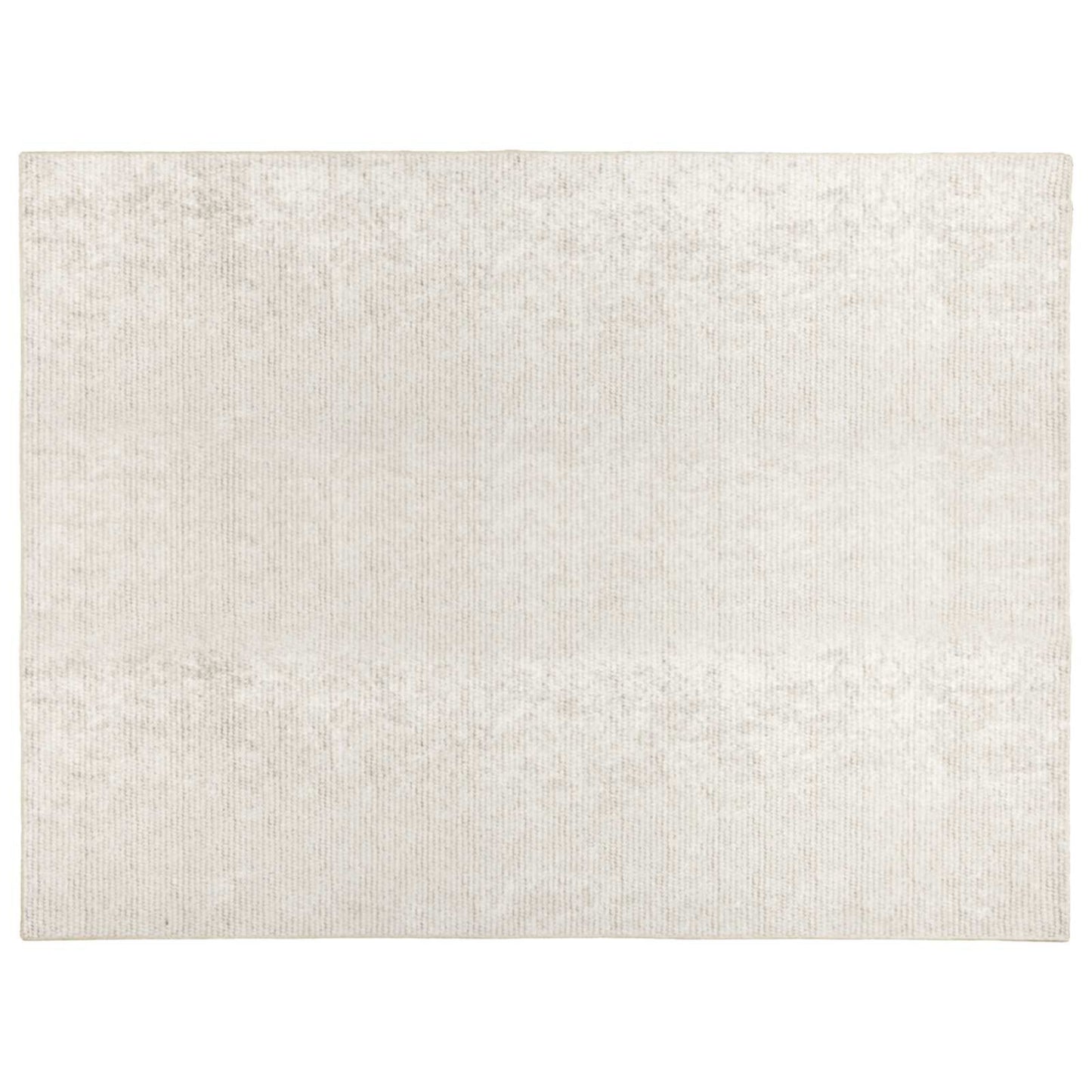 Rug Cream 300 x 400 cm 100% Polyester 3 mm Washable