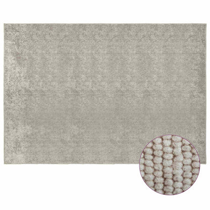 Rug Beige 160 x 230 cm 100% Polyester 3 mm Washable