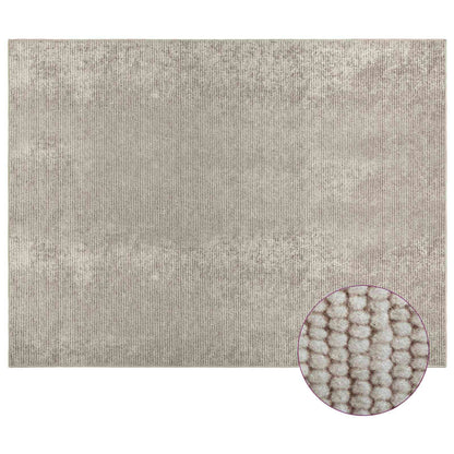 Rug Beige 300 x 400 cm 100% Polyester 3 mm Washable