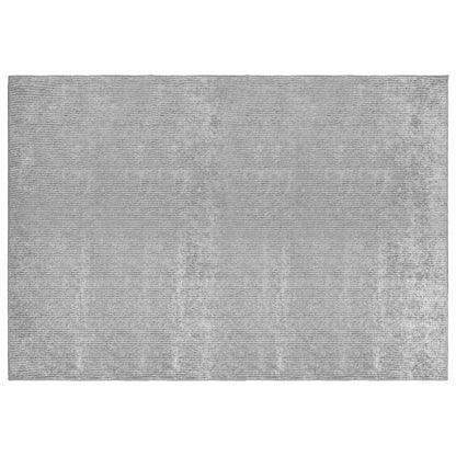 Rug Grey 160 x 230 cm 100% Polyester 3 mm Washable