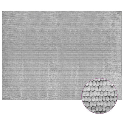 Rug Grey 300 x 400 cm 100% Polyester 3 mm Washable