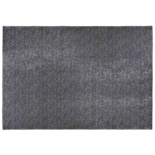 Rug Anthracite 190 x 300 cm 100% Polyester 3 mm Washable