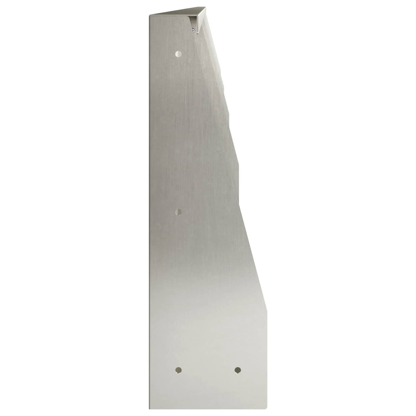 Retaining Wall 4 pcs 100 x 12 x 30 cm Stainless Steel Silver