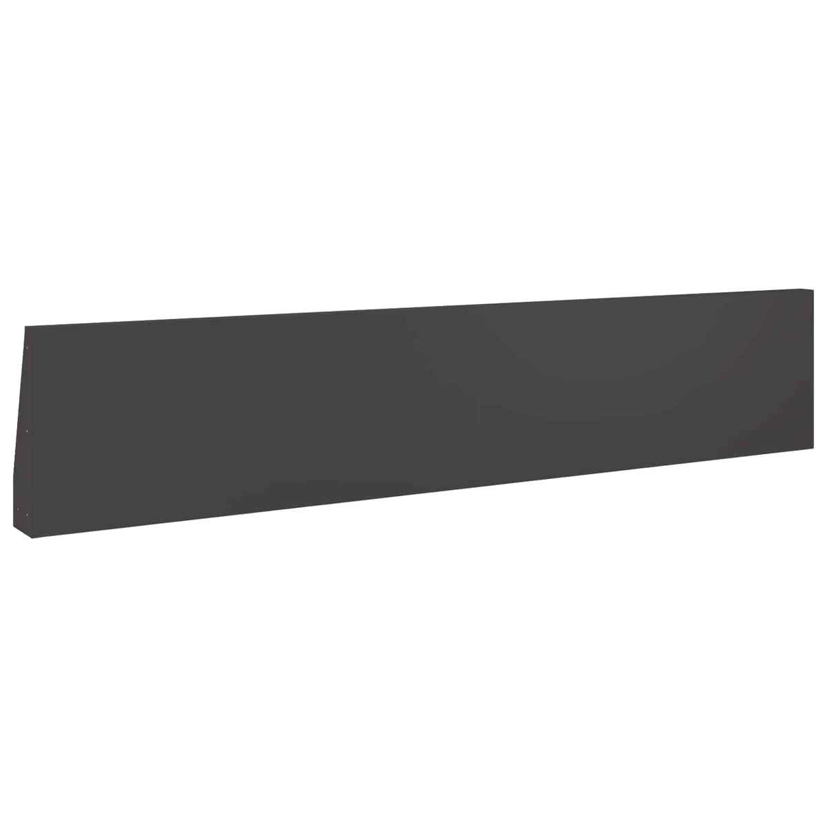 Retaining Wall 4 pcs 100 x 12 x 50 cm Steel Black