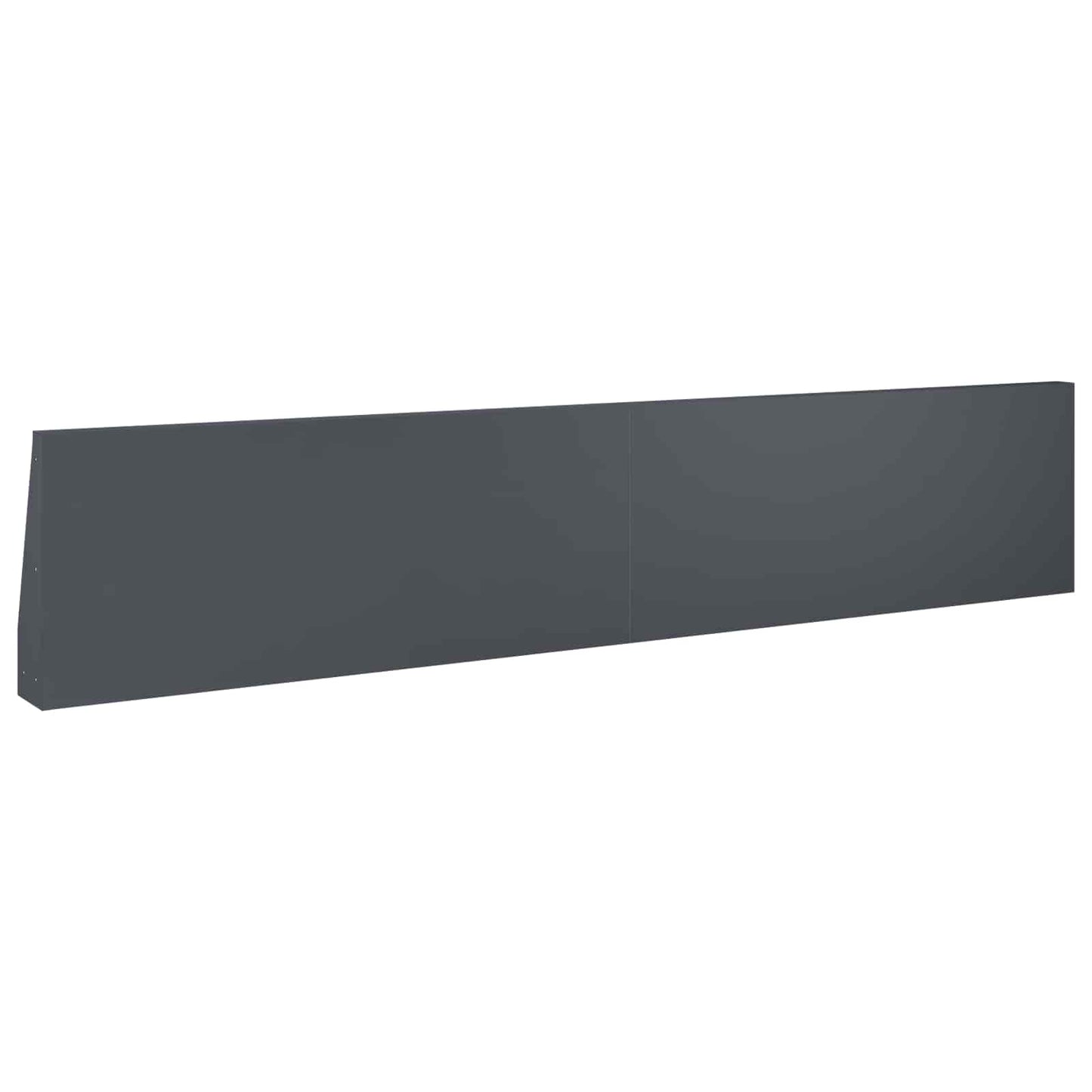 Retaining Wall 4 pcs 100 x 12 x 50 cm Steel Anthracite