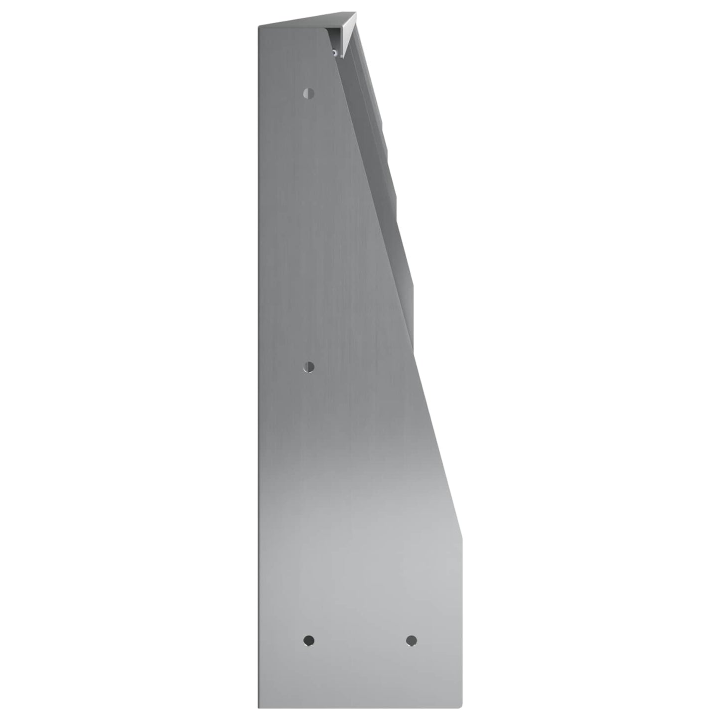 Retaining Wall 4 pcs 100 x 12 x 50 cm Galvanised Steel Silver