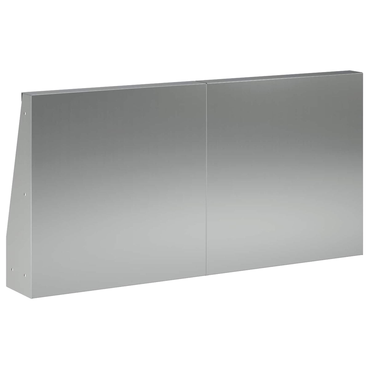 Retaining Wall 4 pcs 40 x 12 x 30 cm Galvanised Steel Silver
