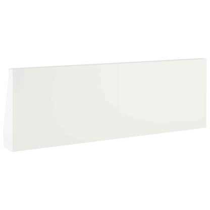 Retaining Wall 4 pcs 60 x 12 x 40 cm Steel White