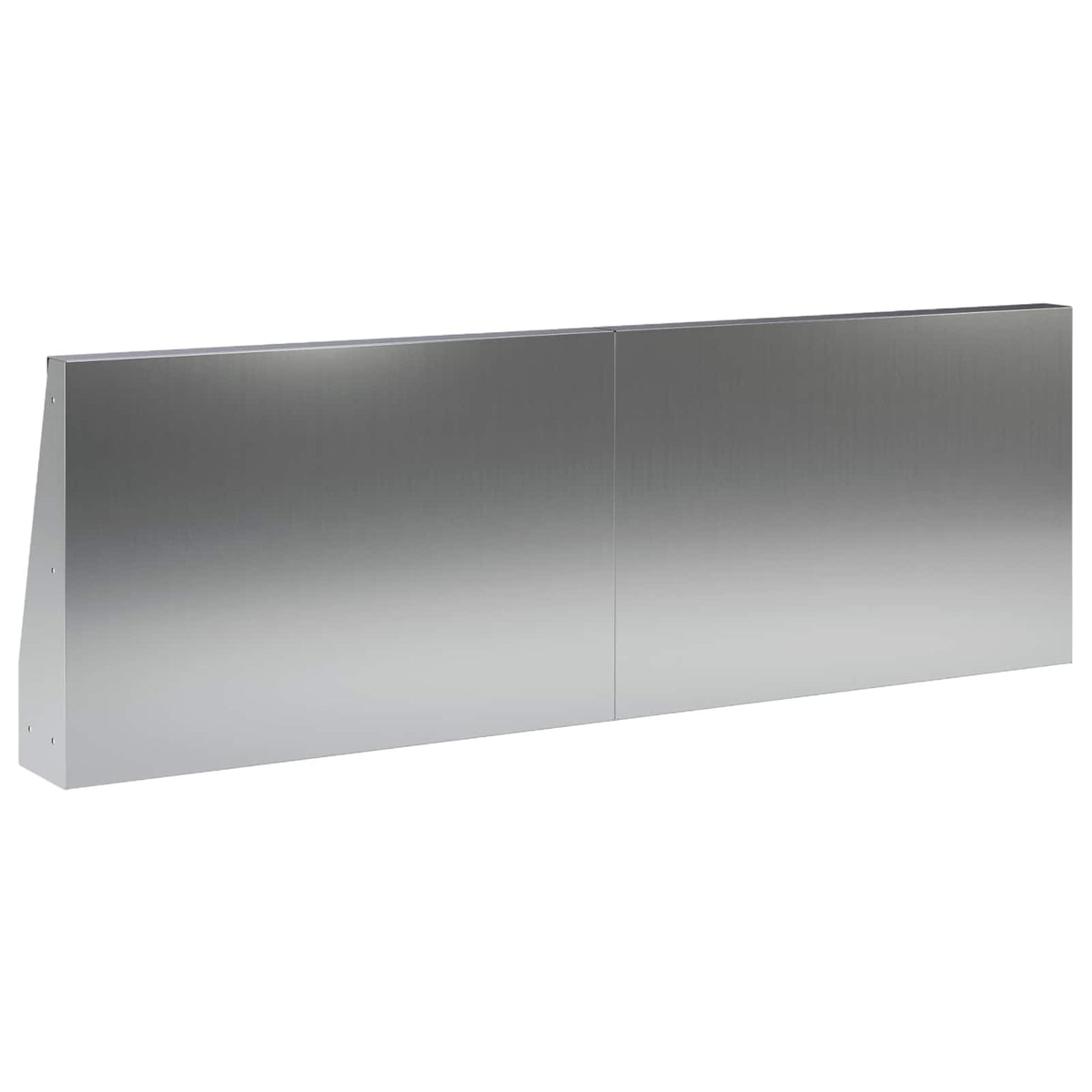 Retaining Wall 4 pcs 60 x 12 x 40 cm Galvanised Steel Silver