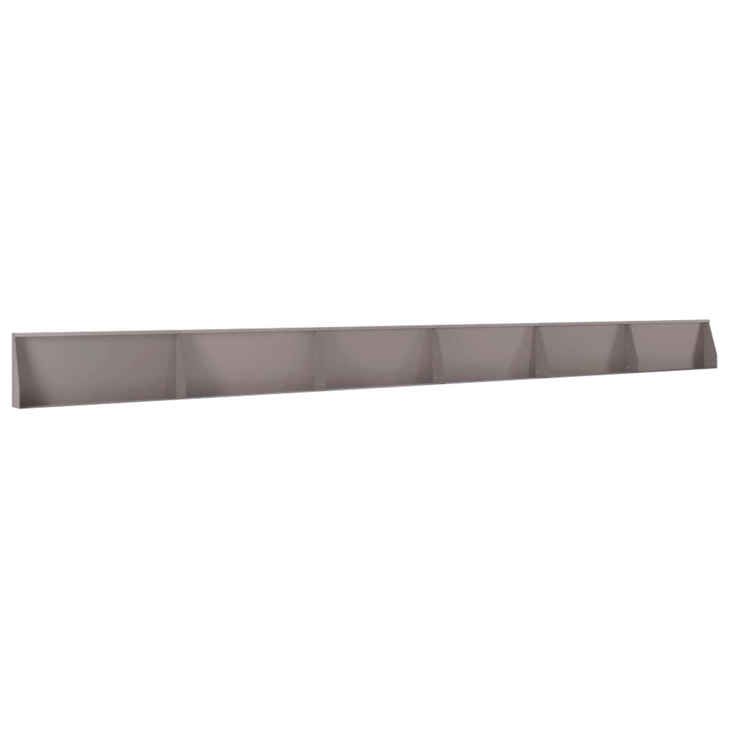 Retaining Wall 6 pcs 100 x 12 x 30 cm Weathering Steel Rusty
