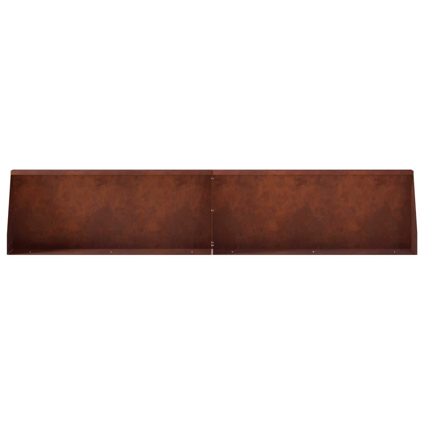 Retaining Wall 6 pcs 100 x 12 x 50 cm Weathering Steel Rusty