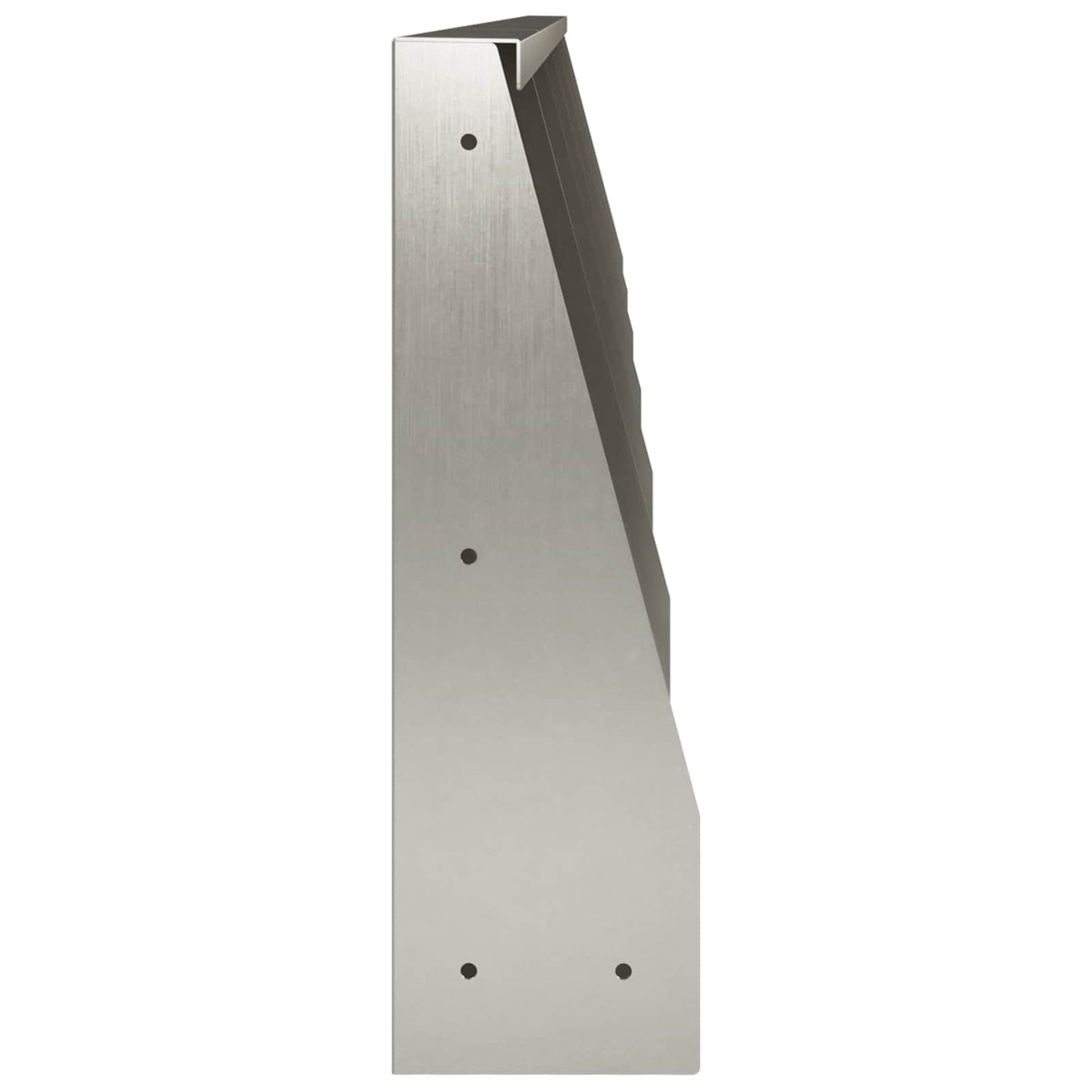Retaining Wall 6 pcs 40 x 12 x 50 cm Stainless Steel Silver